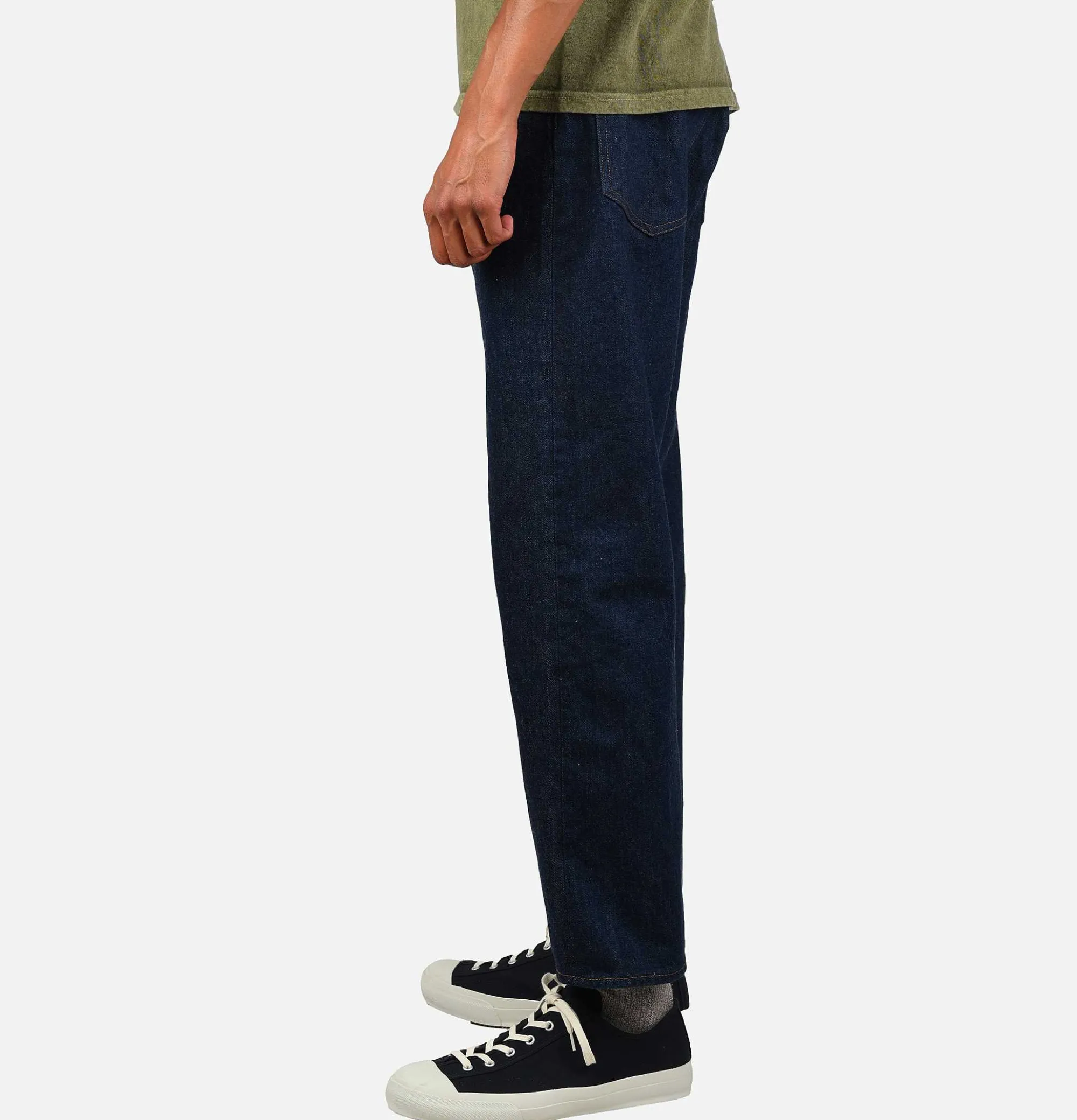 ORDINARY FITS Loose Ankle Denim Indigo