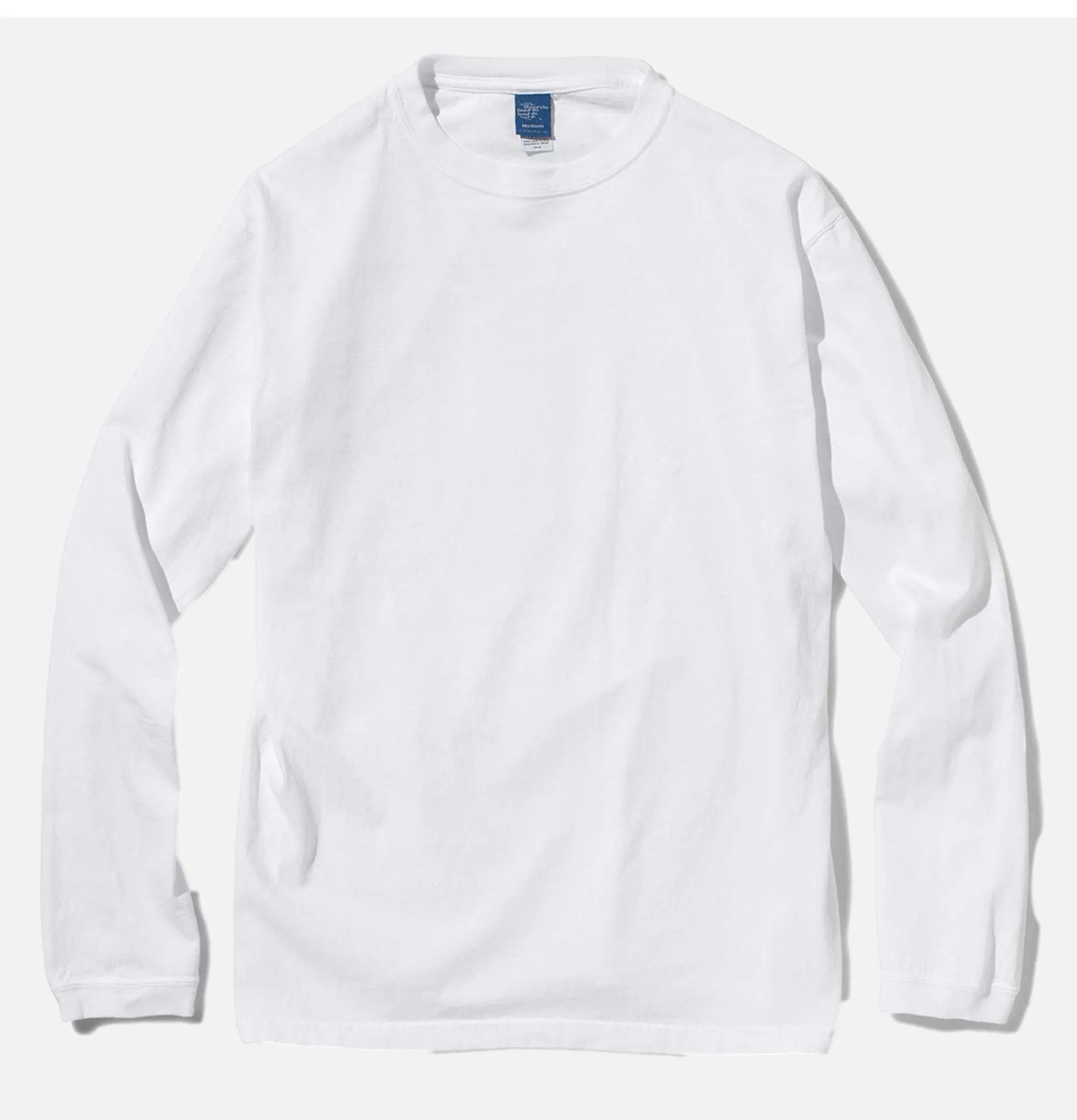 GOOD ON Ls Crew Tee White