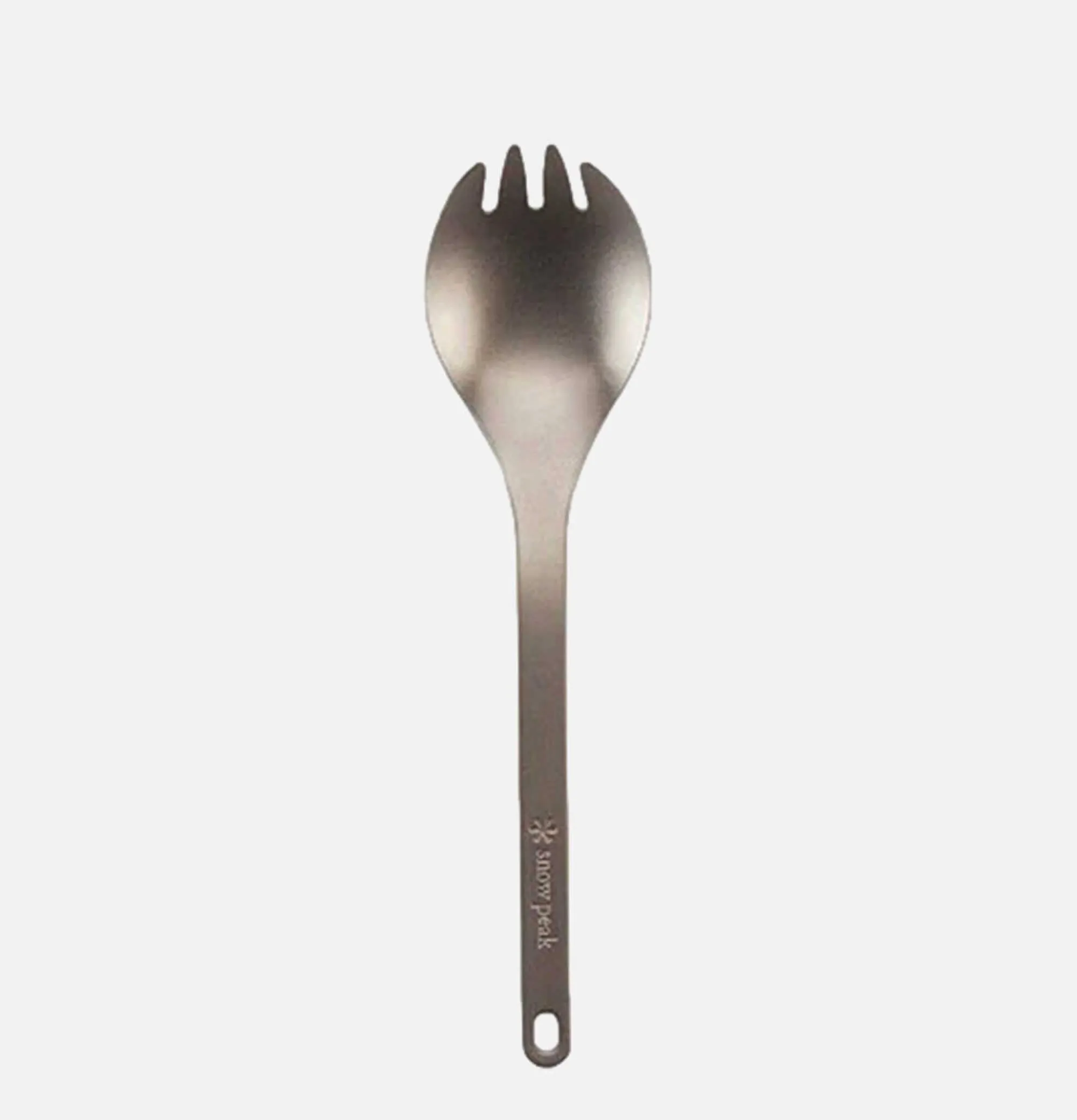 SNOW PEAK Titanium Spork Silver