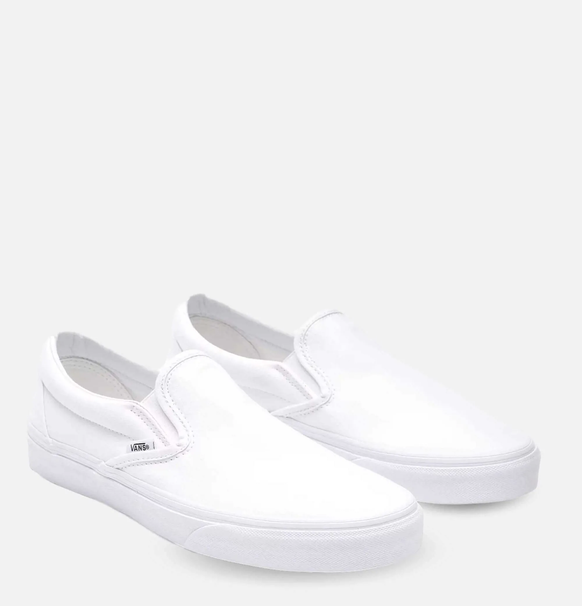 Women VANS Classic Slip-On True White