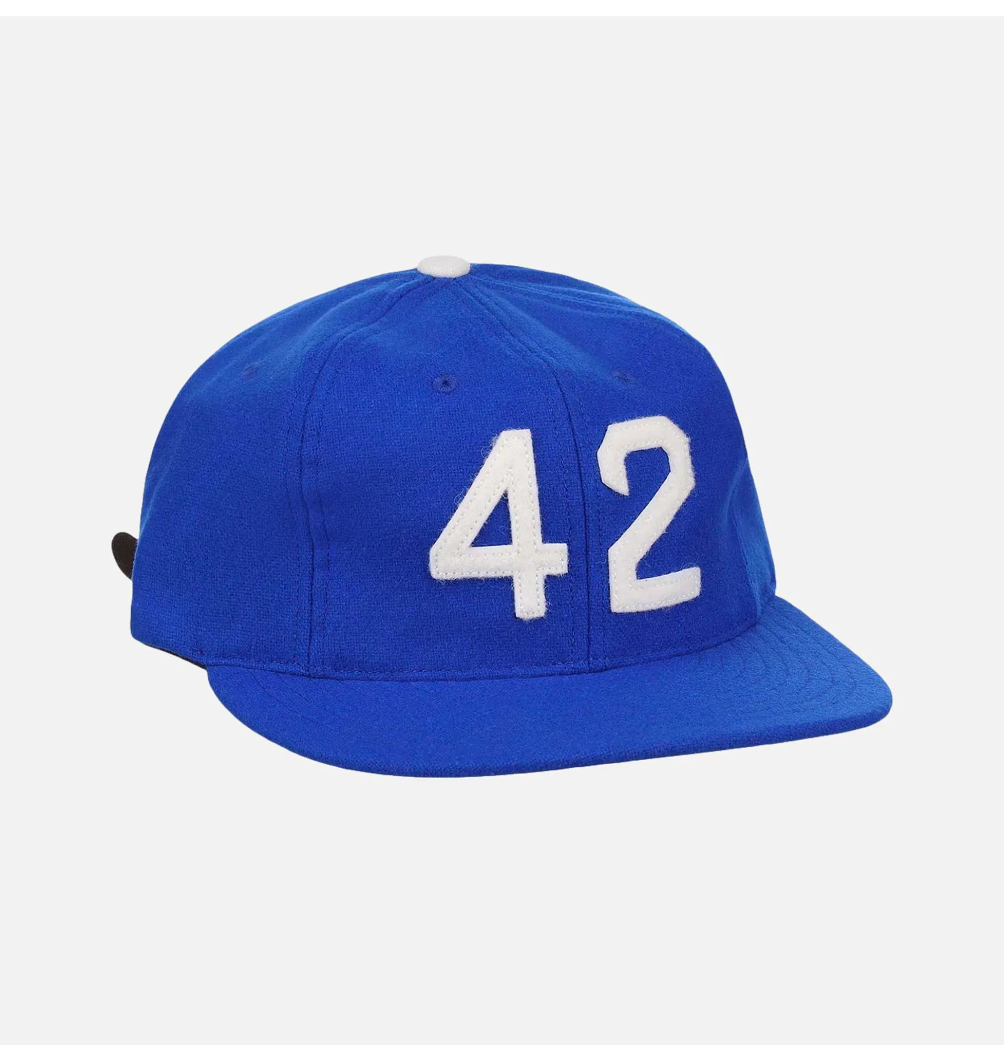 EBBETS FIELD FLANNELS Jackie Robinson Cap Blue