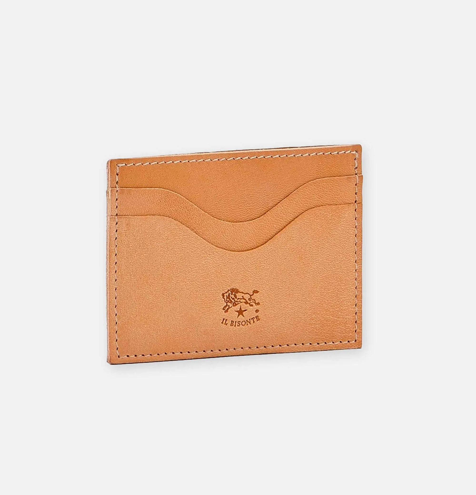 IL BISONTE Card Case Natural