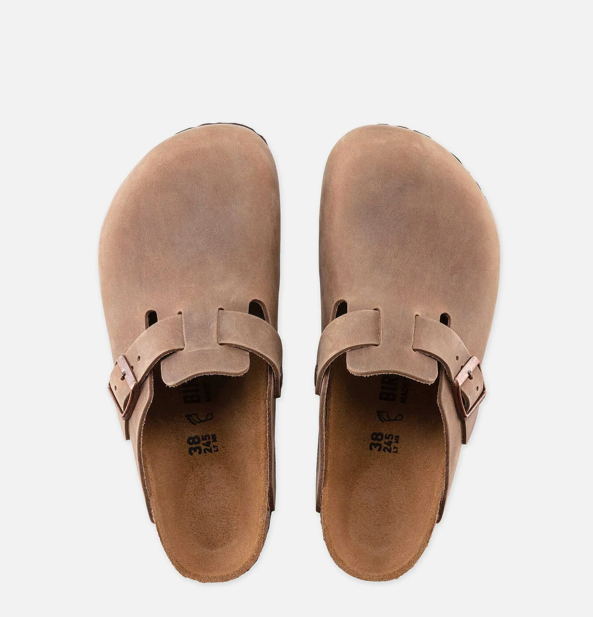 Men BIRKENSTOCK Sandale Boston Narrow Tabacco