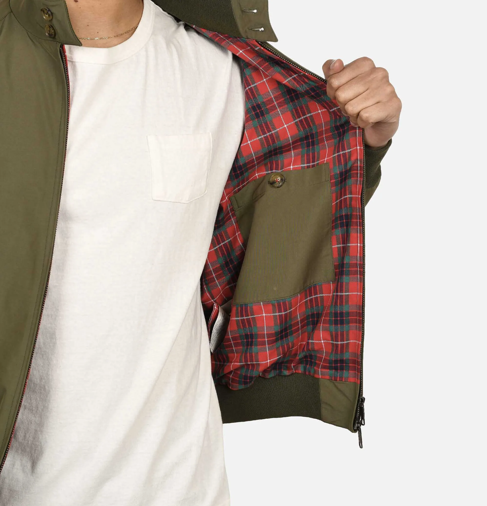 BARACUTA G9 Harrington Jacket Beech
