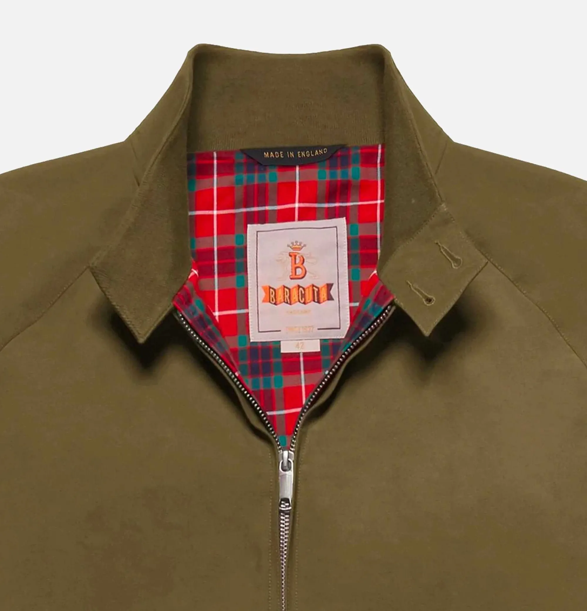BARACUTA G9 Harrington Jacket Beech