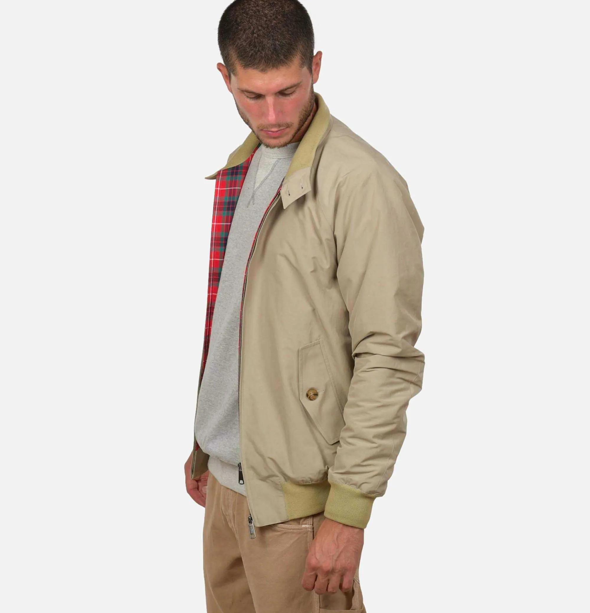 BARACUTA Jacket Harrington G9 Natural