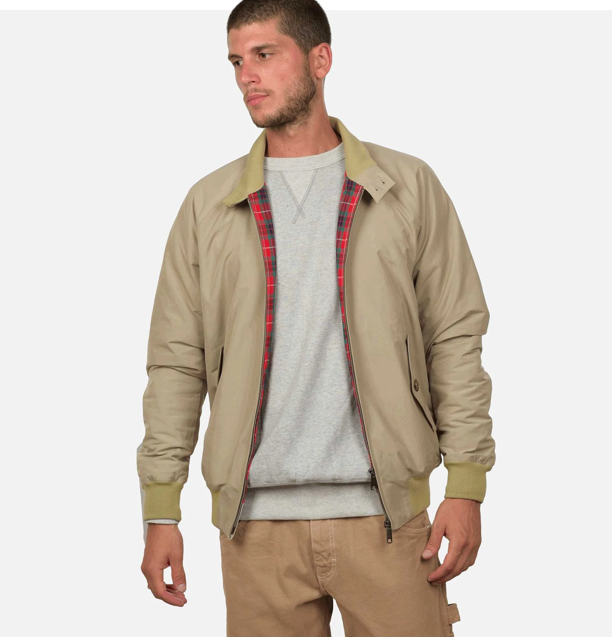 BARACUTA Jacket Harrington G9 Natural