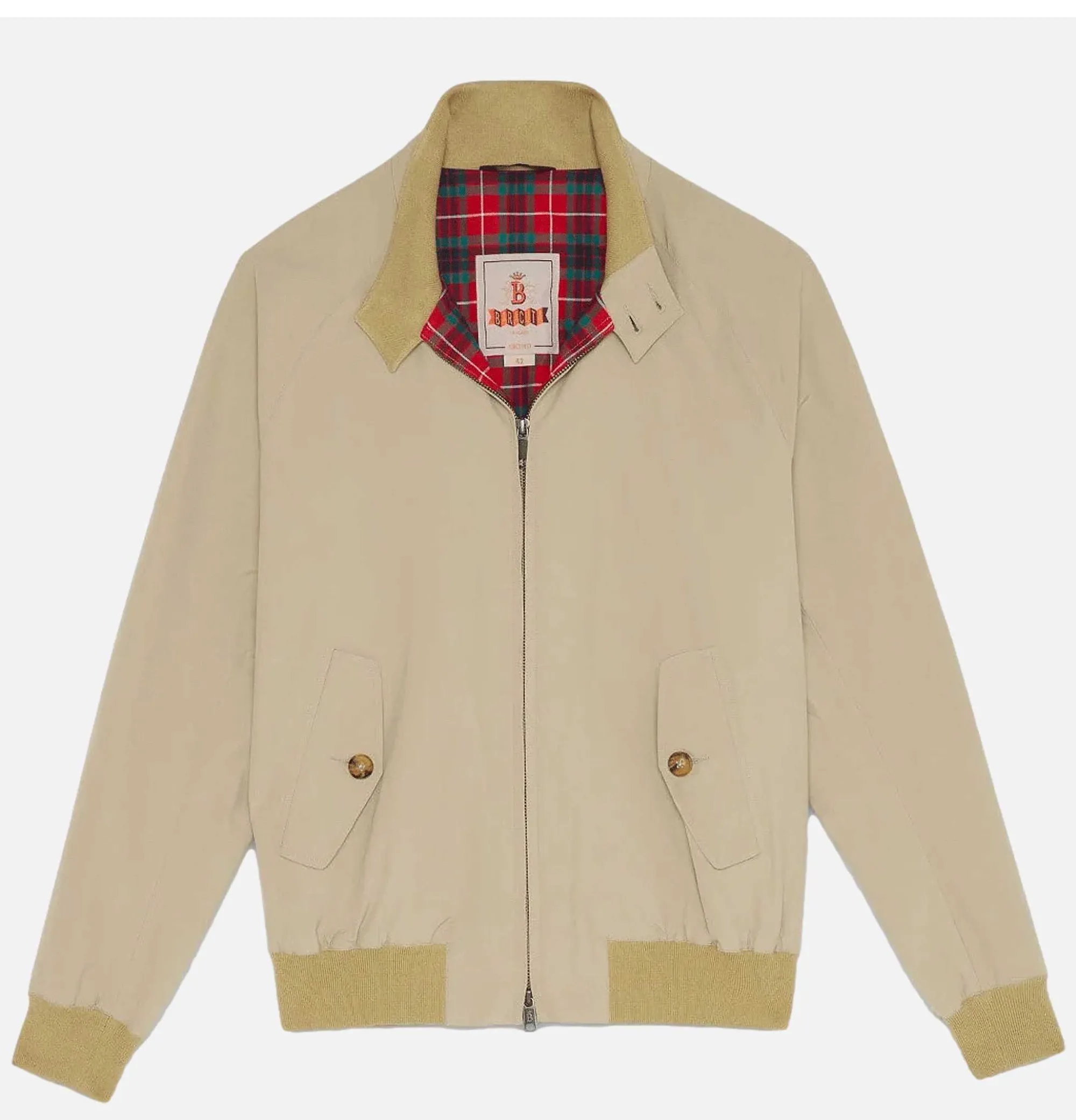 BARACUTA Jacket Harrington G9 Natural