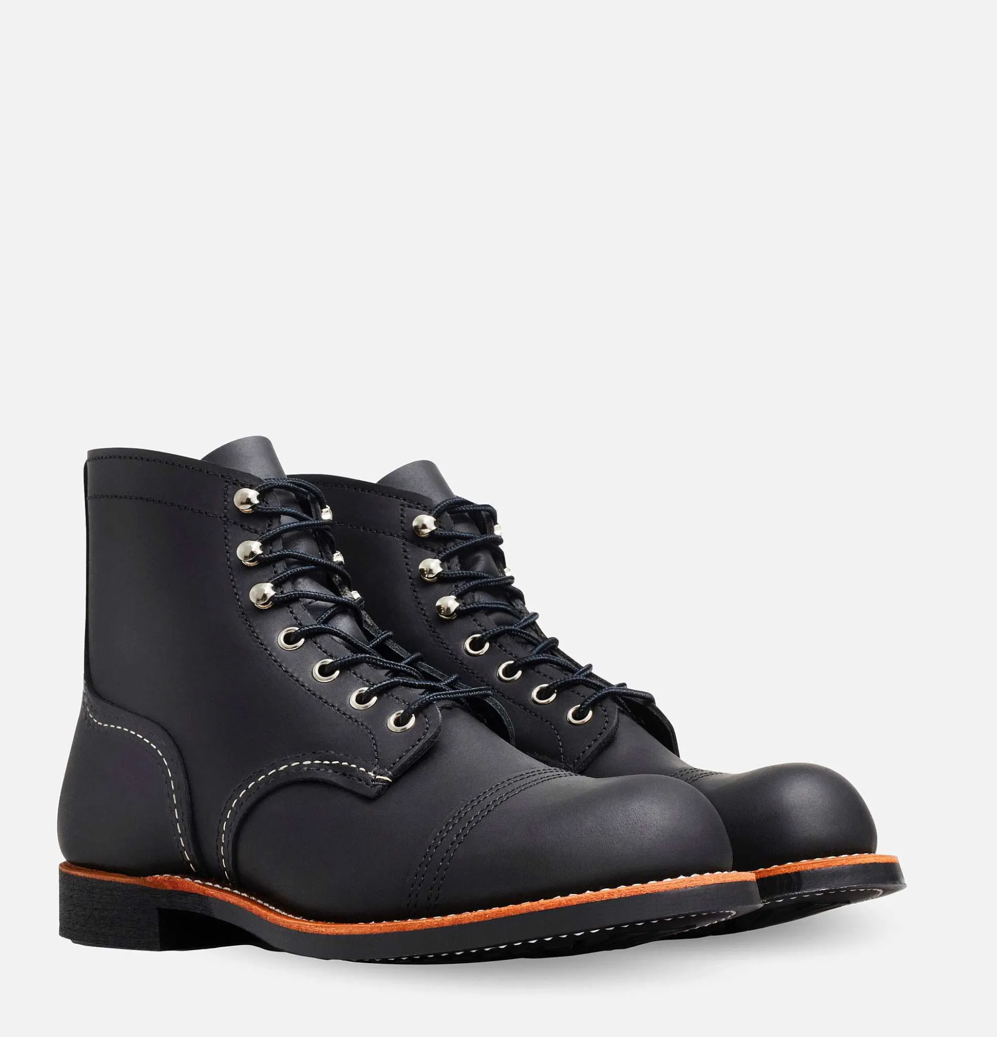 Men RED WING SHOES 8084 - Iron Ranger Black Harness