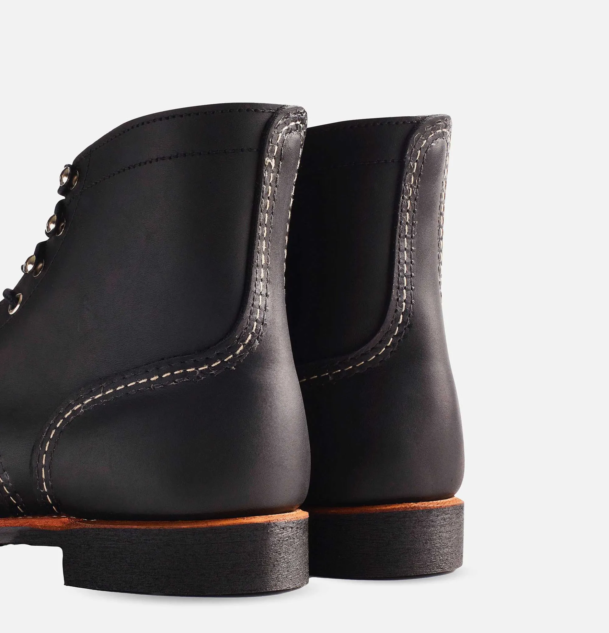 Men RED WING SHOES 8084 - Iron Ranger Black Harness