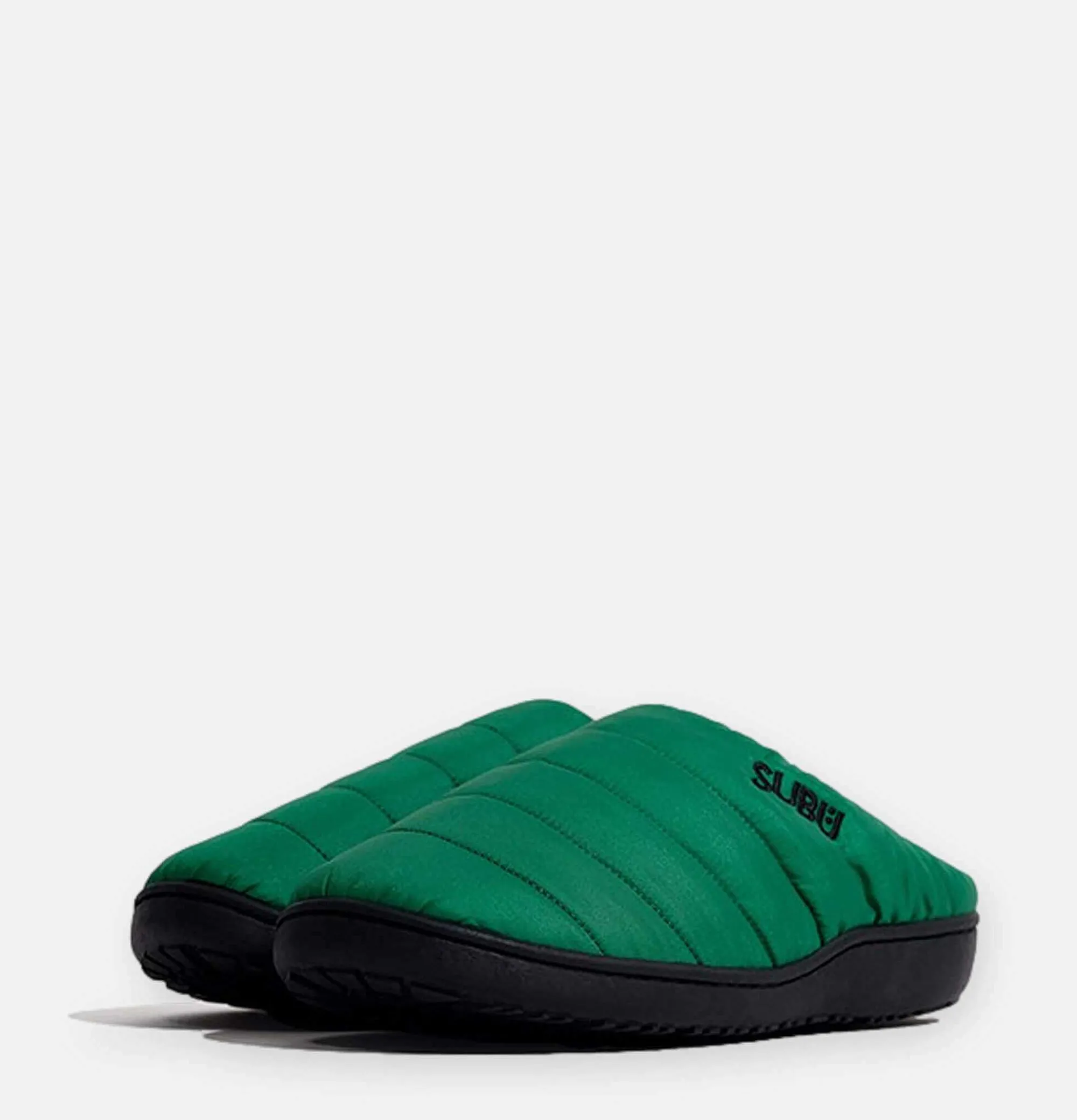 Women SUBU TOKYO Unevenless Slippers Artificial Green