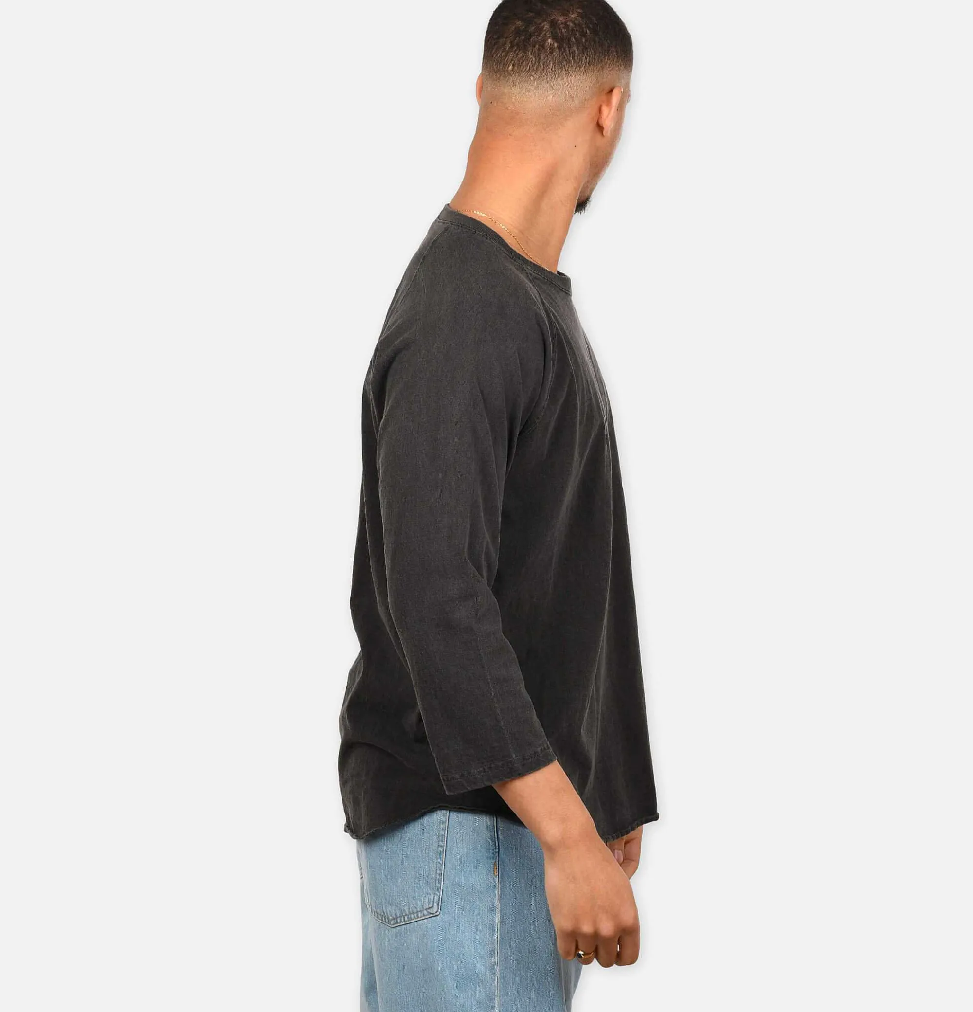 GOOD ON Baseball Tee Black