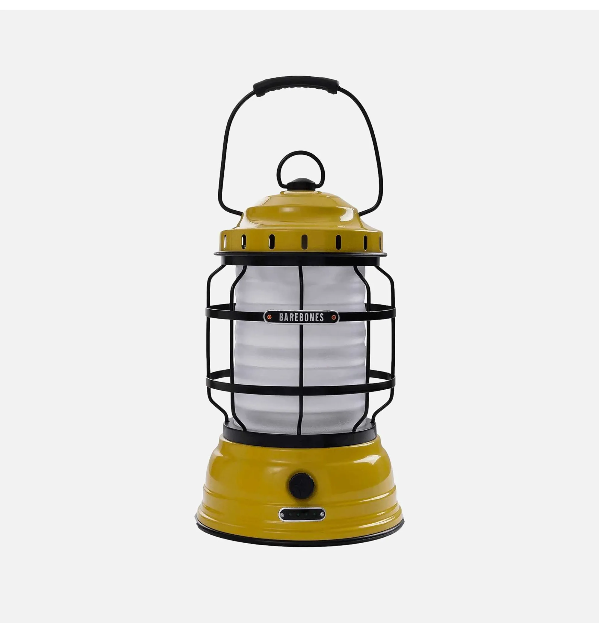 BAREBONES Forest Lantern Yellow