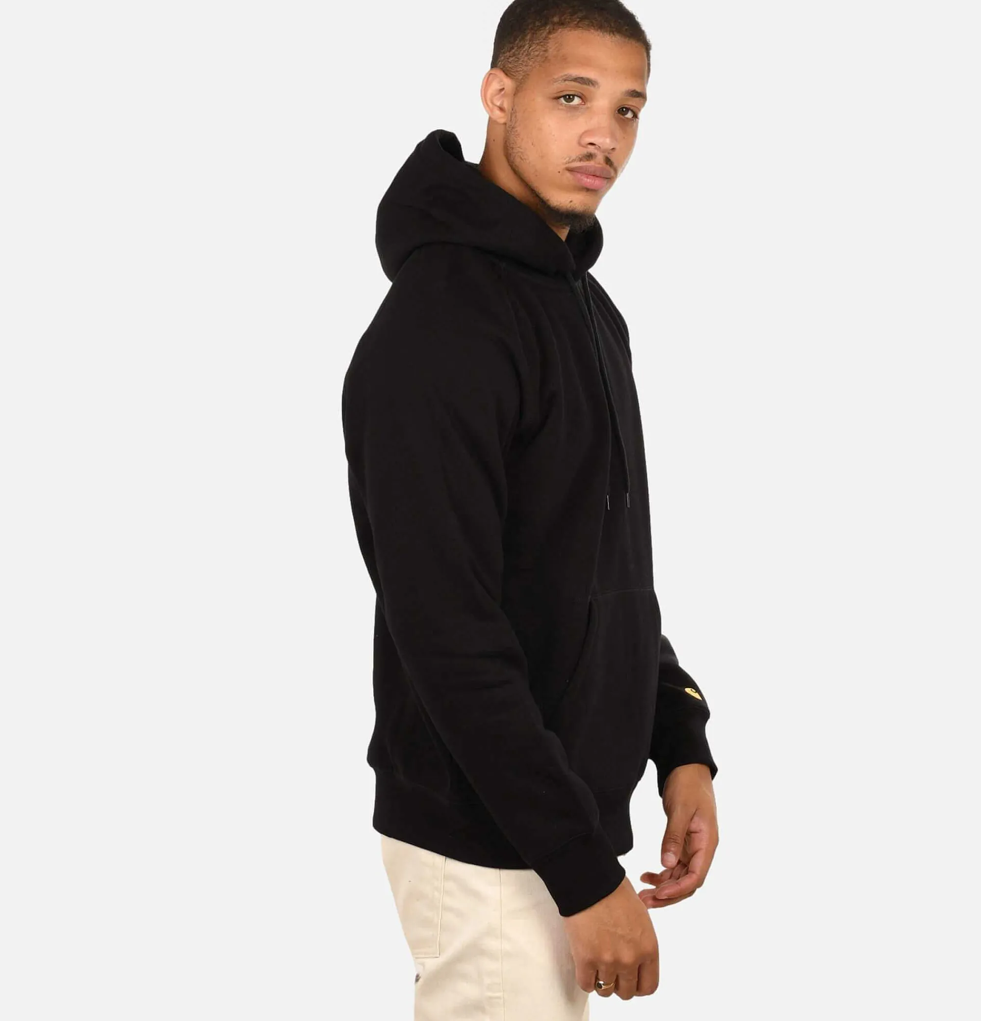 CARHARTT WIP Hooded Chase Sweat Black