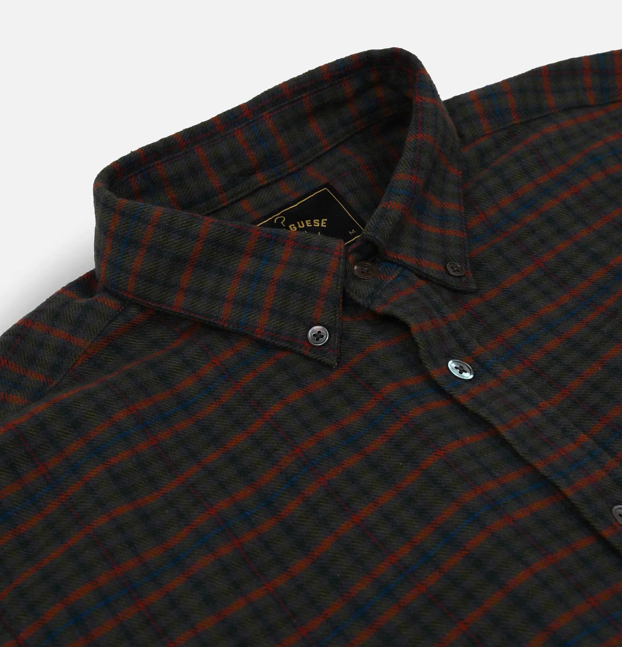 PORTUGUESE FLANNEL Chemise Postfree Green