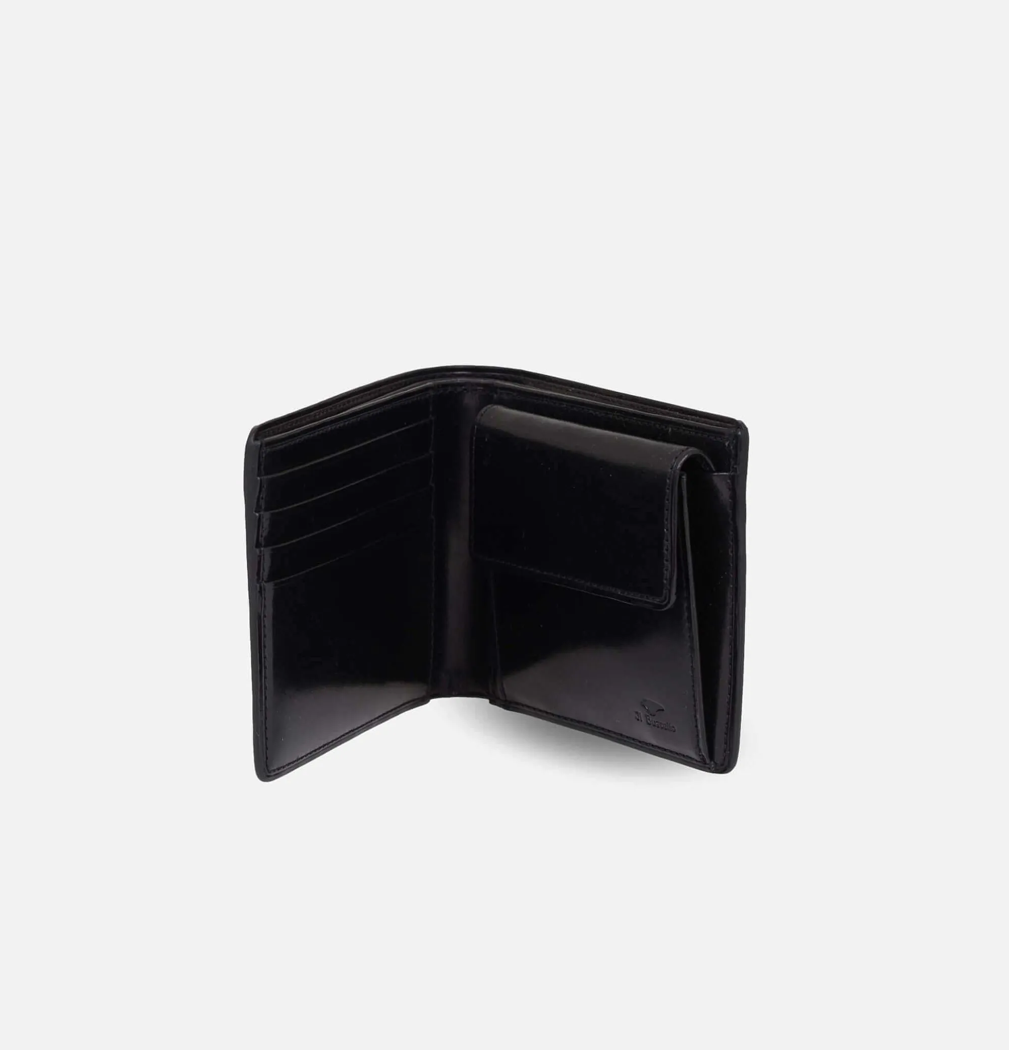 IL BUSSETTO Bi-Fold Wallet Black