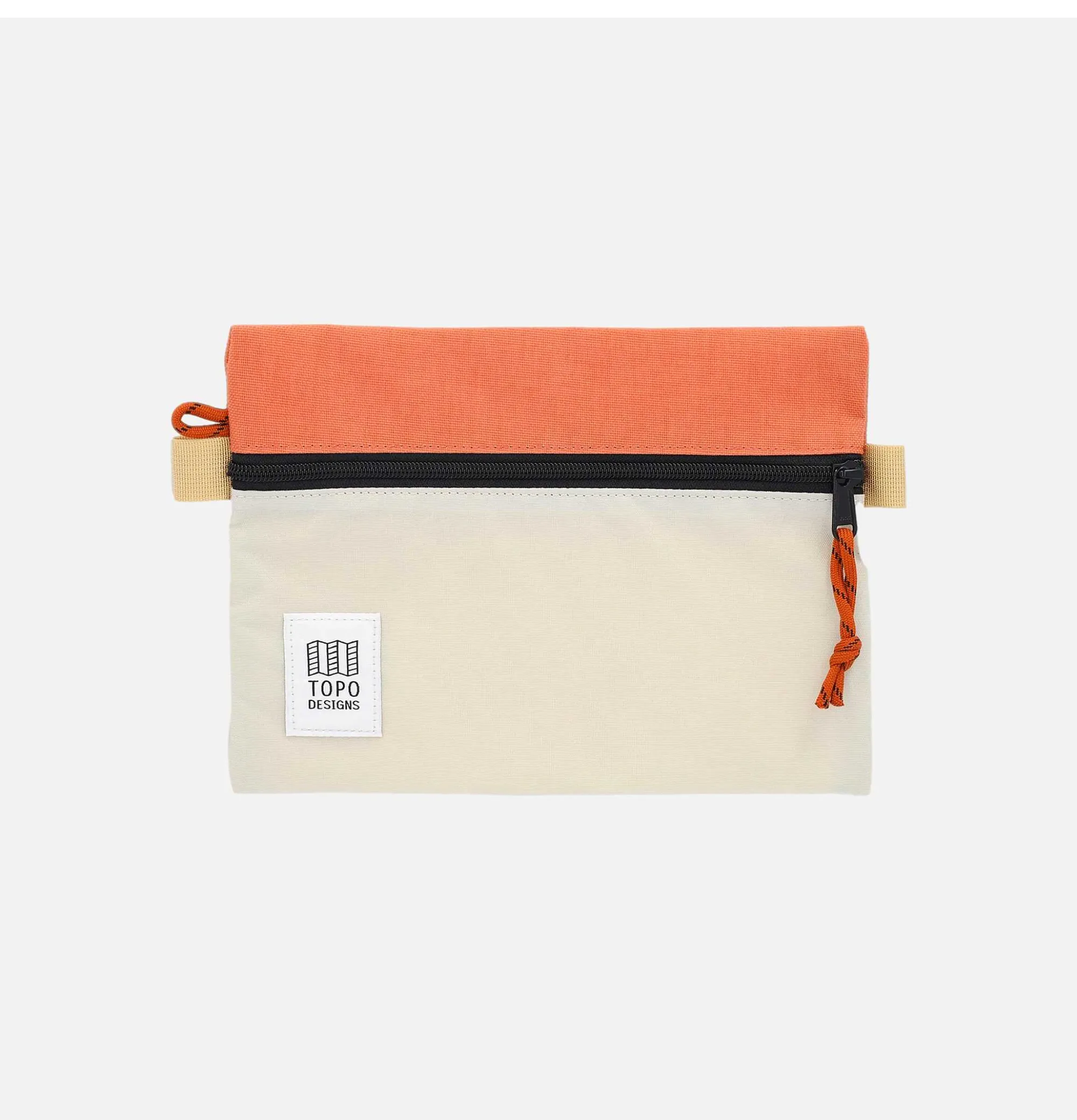 TOPO DESIGNS Accessory Bag Medium White Coral