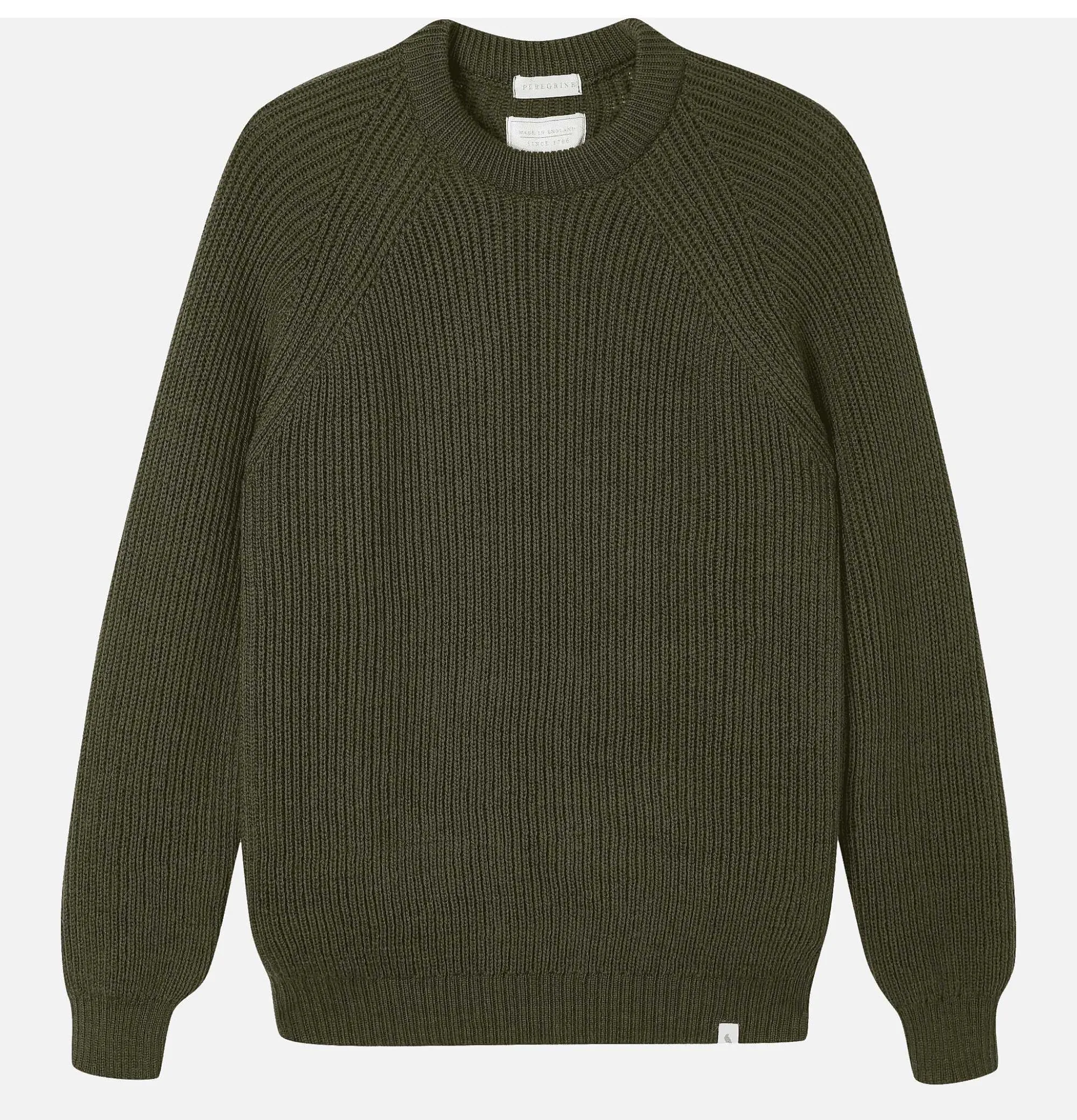 PEREGRINE Ford Crew Knit Olive