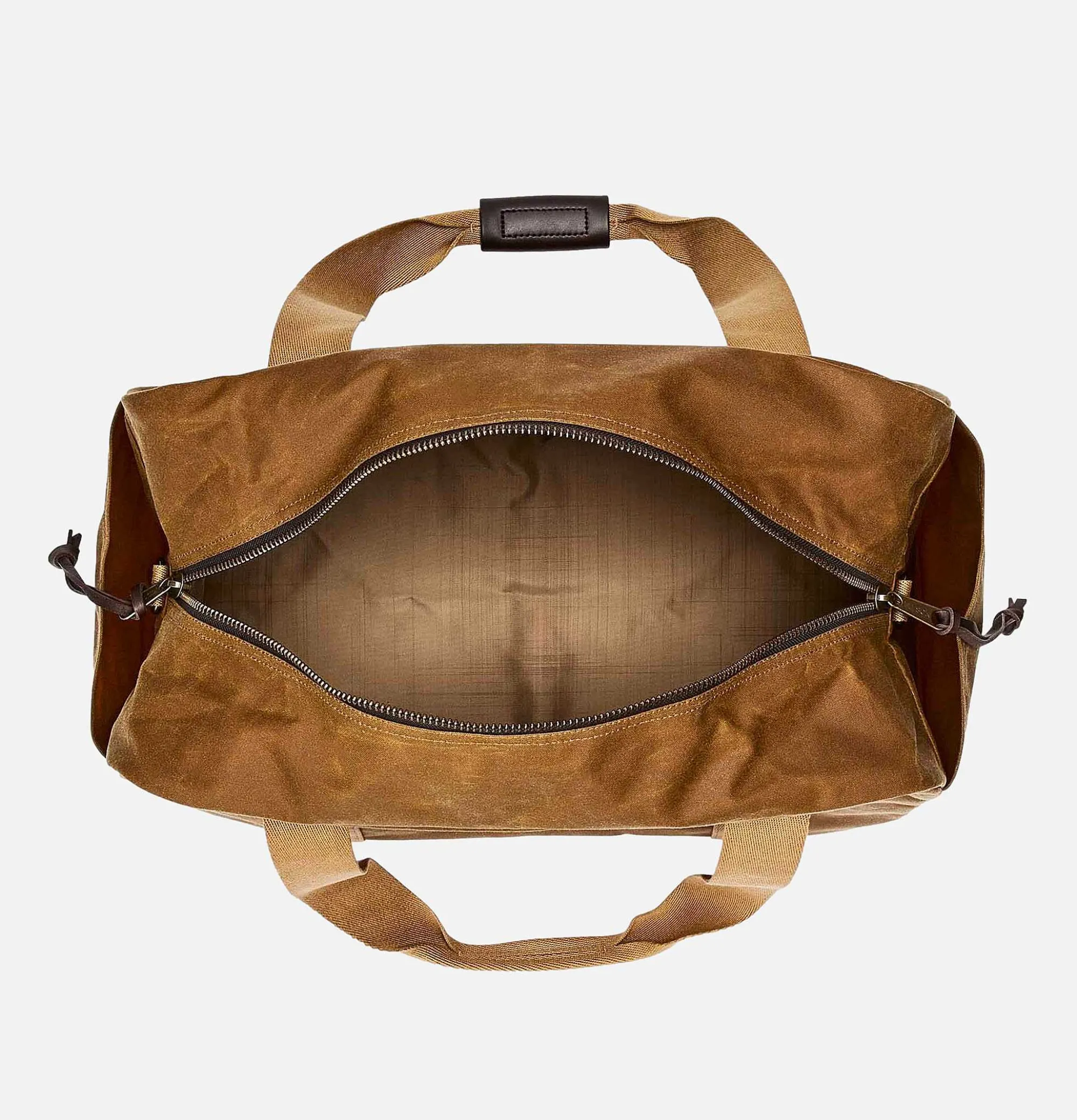FILSON Tin Cloth Medium Duffle Bag Dark Tan