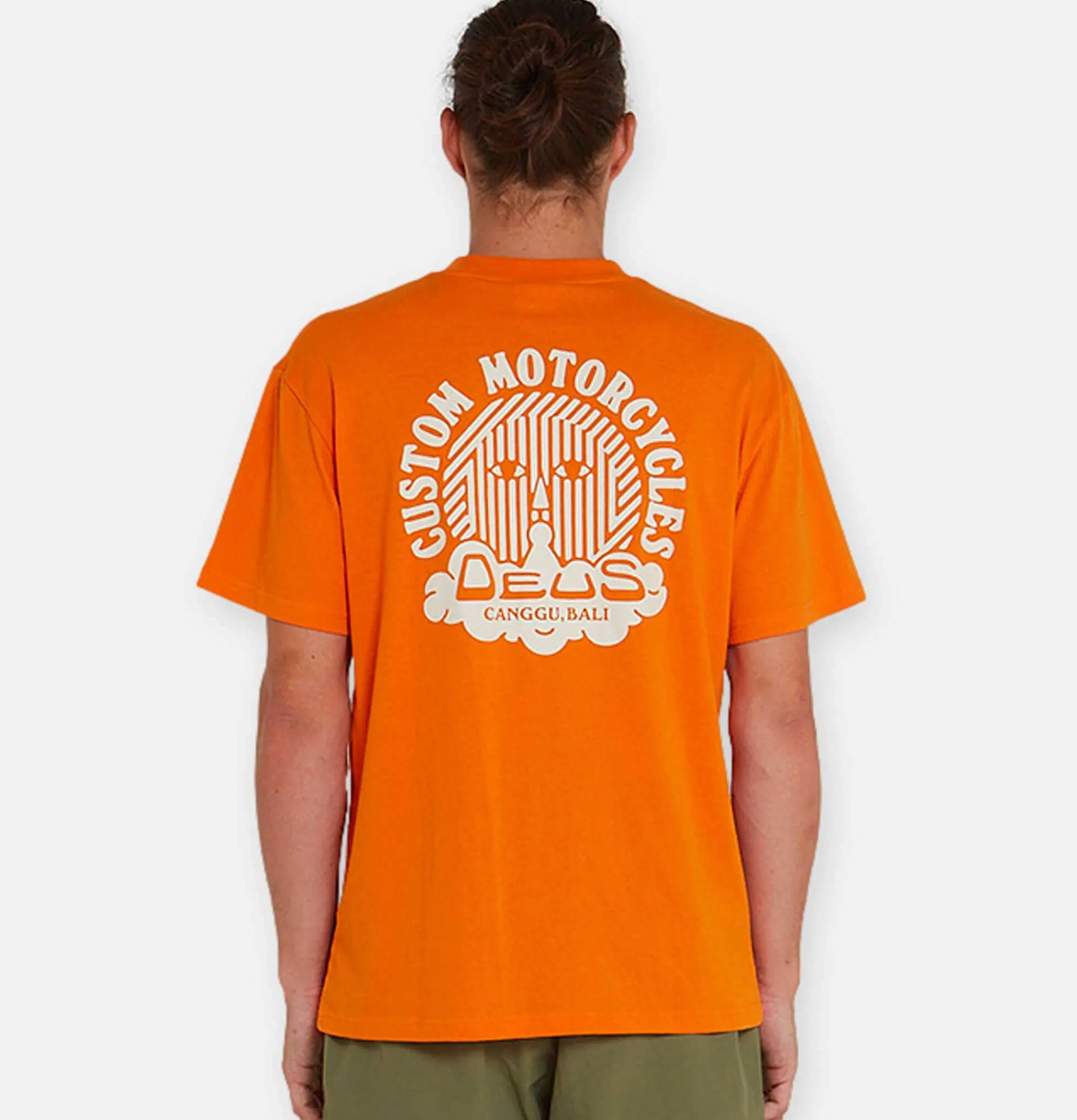 DEUS Uv Tee Orange Ochre