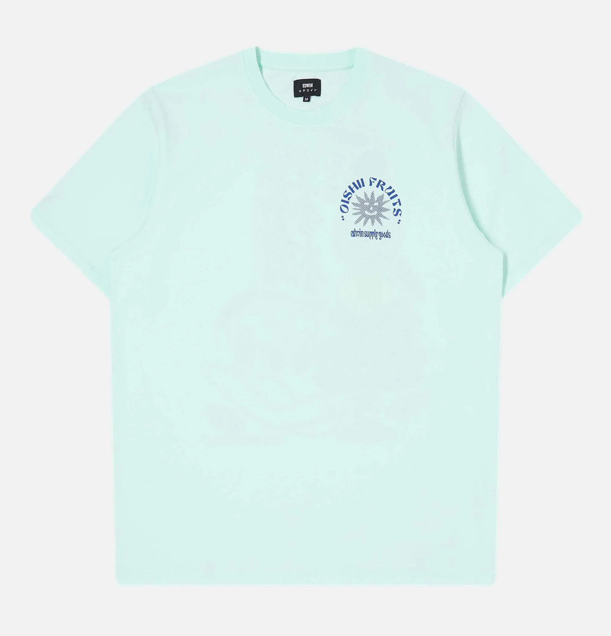 EDWIN Ringo Oishii T-Shirt Aqua