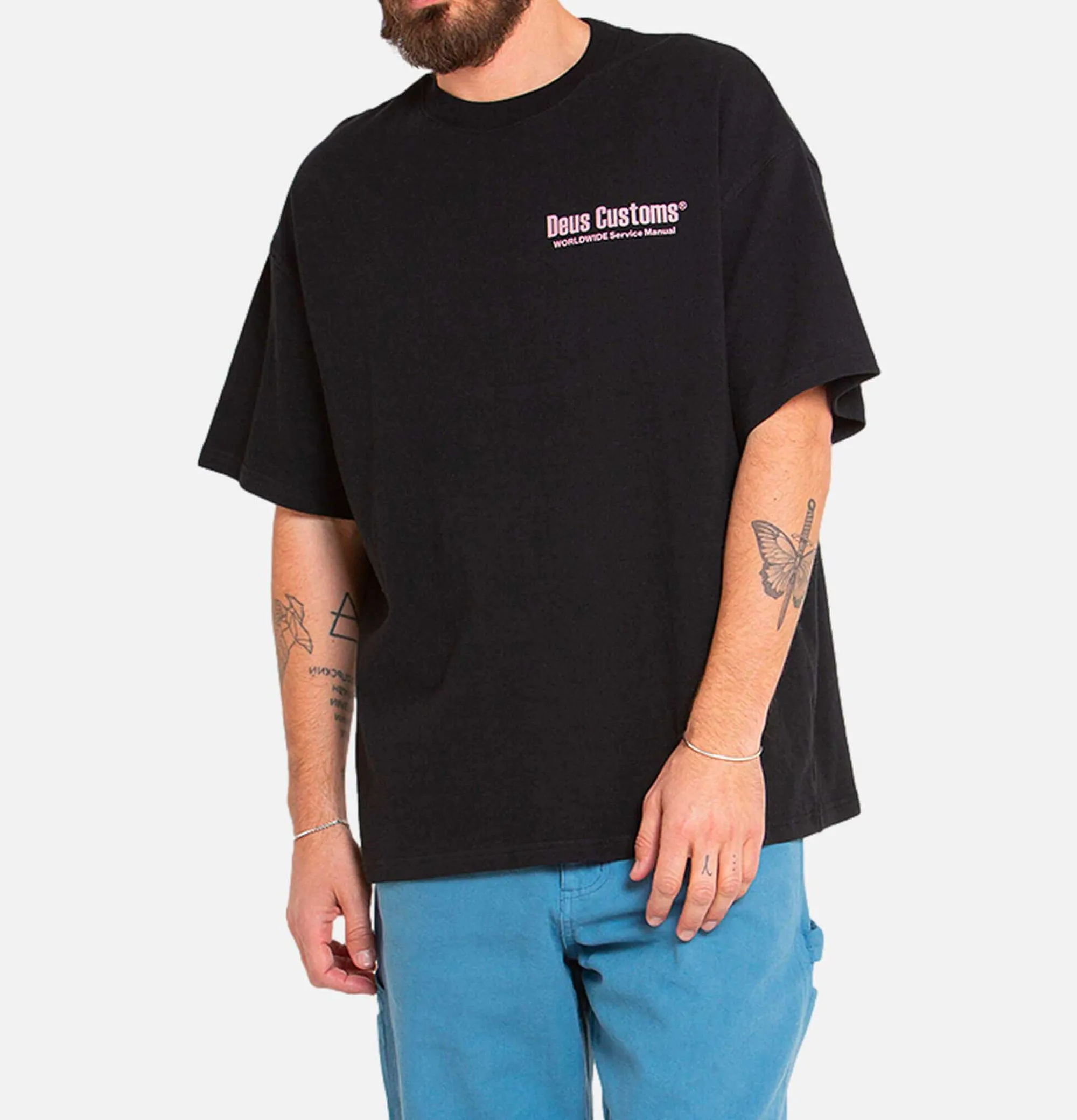 DEUS Service Manual Tee Black