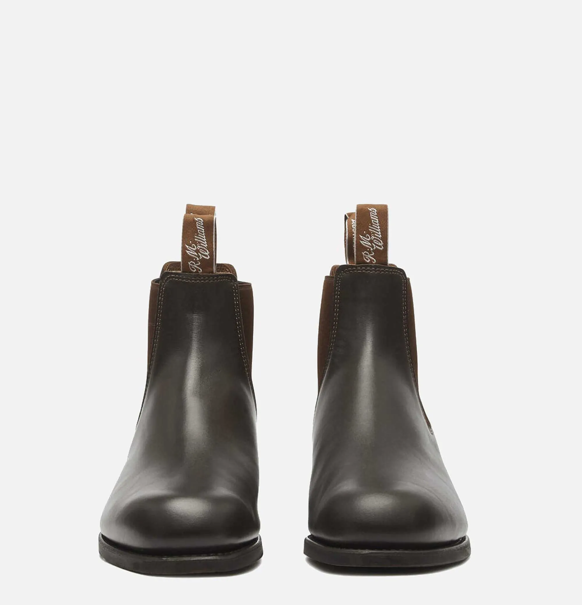 Men RM WILLIAMS Comfort Turnout Boots Chestnut