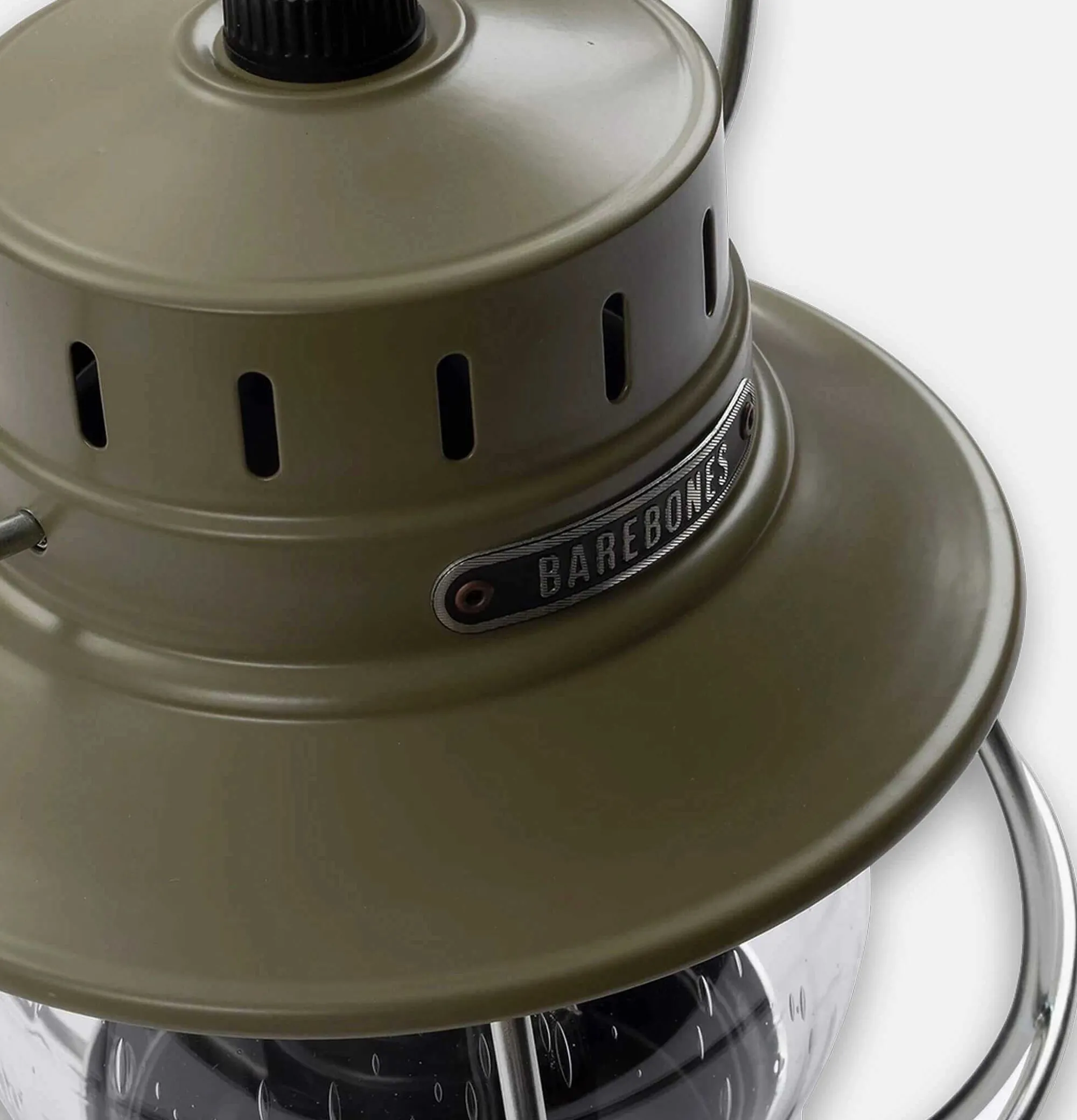 BAREBONES Railroad Lantern Olive Usb