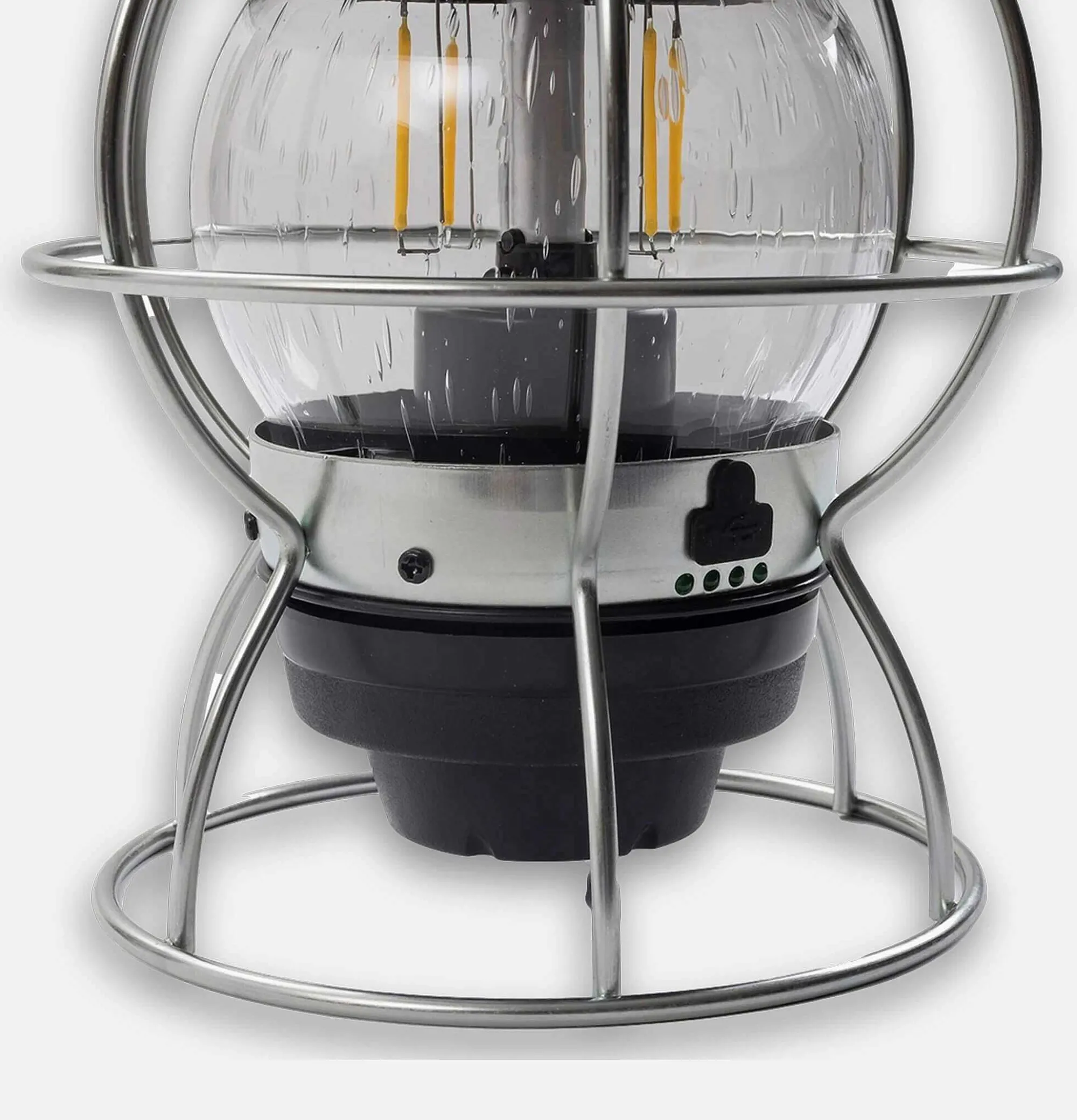 BAREBONES Railroad Lantern Olive Usb