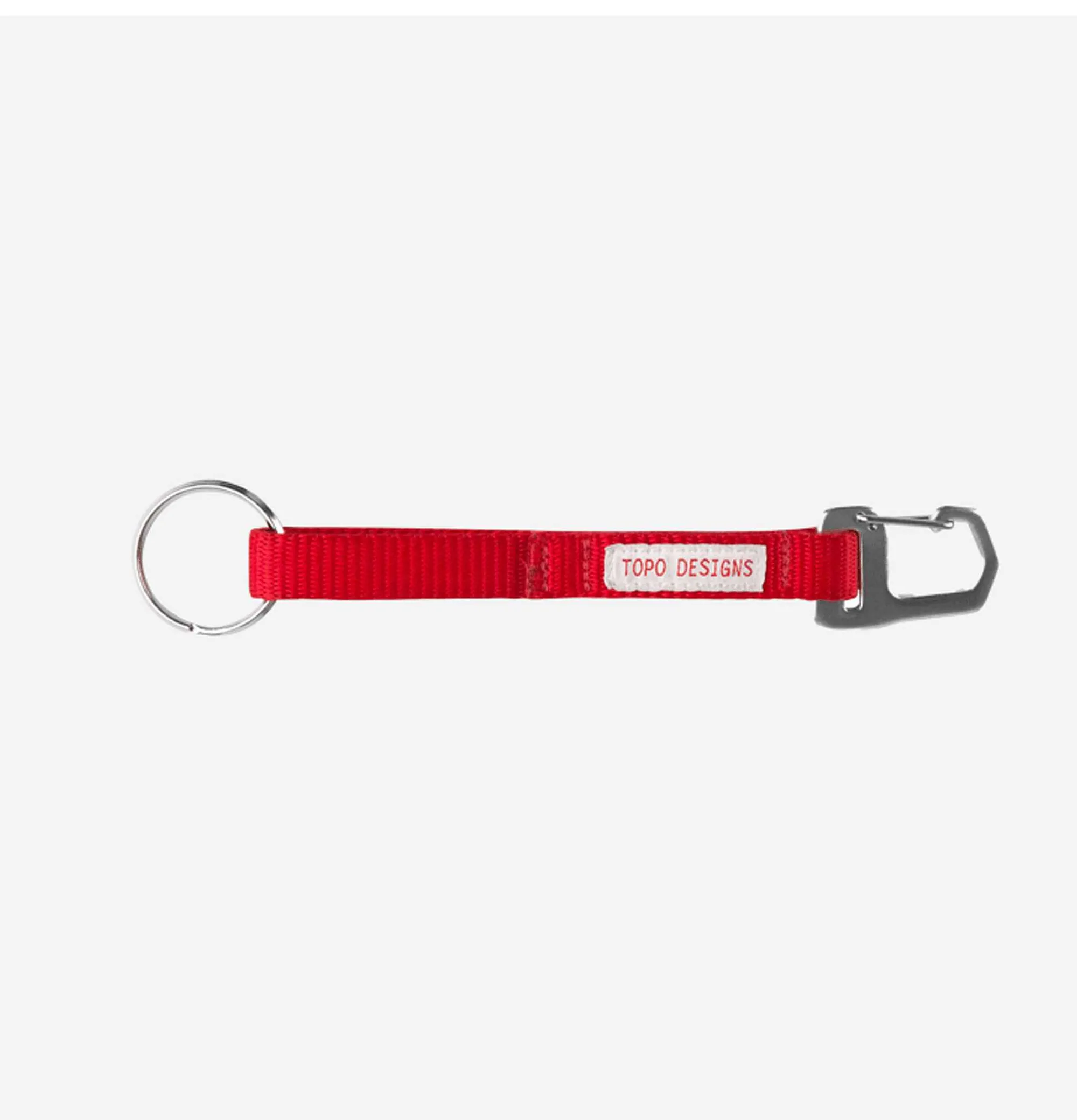 TOPO DESIGNS Key Clip Red