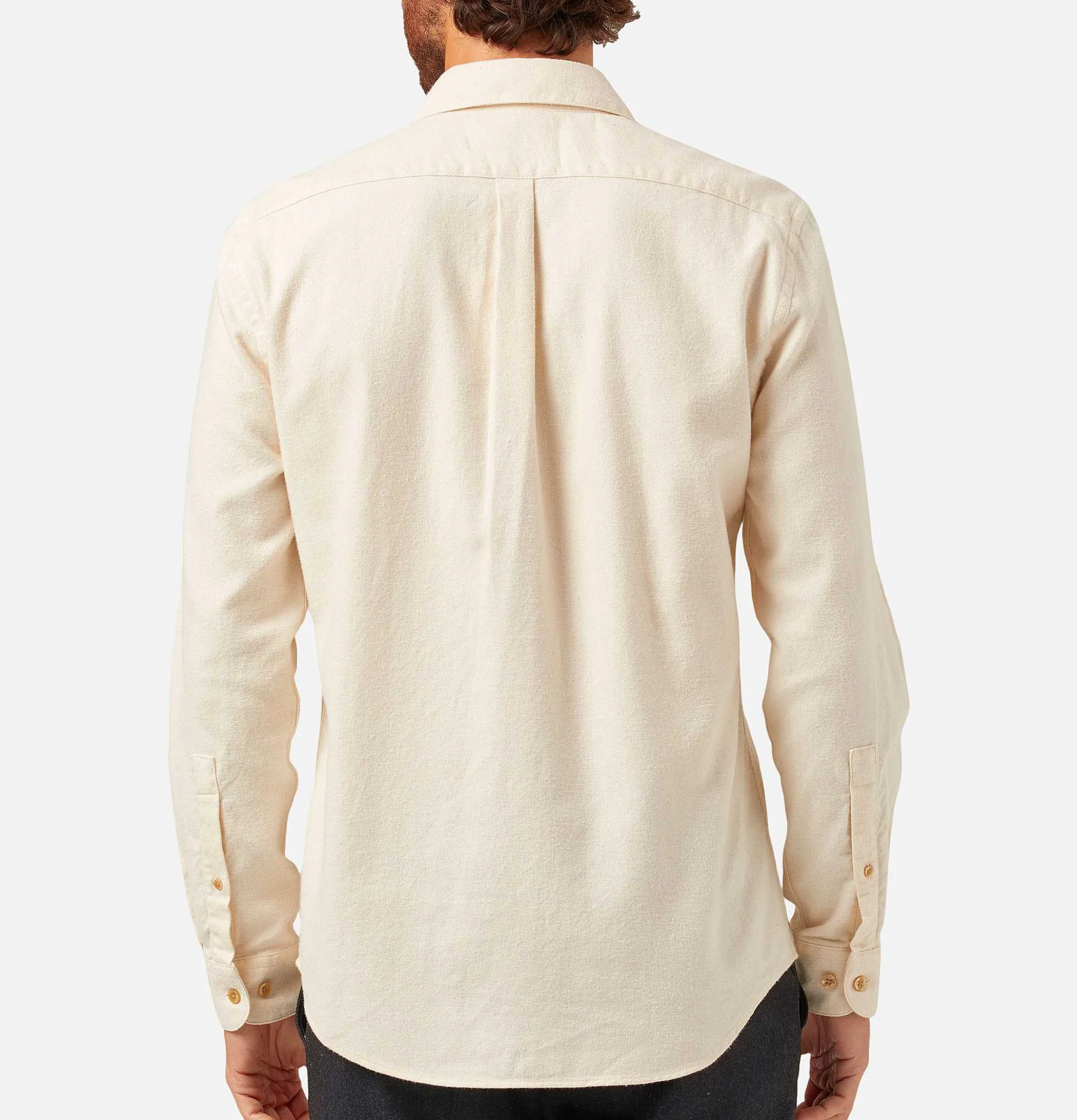 PORTUGUESE FLANNEL Teca Ecru Shirt