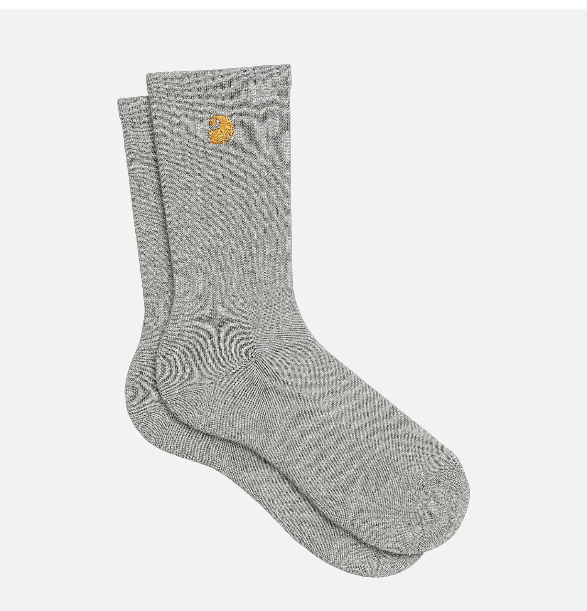 Men CARHARTT WIP Chase Socks Grey Heather