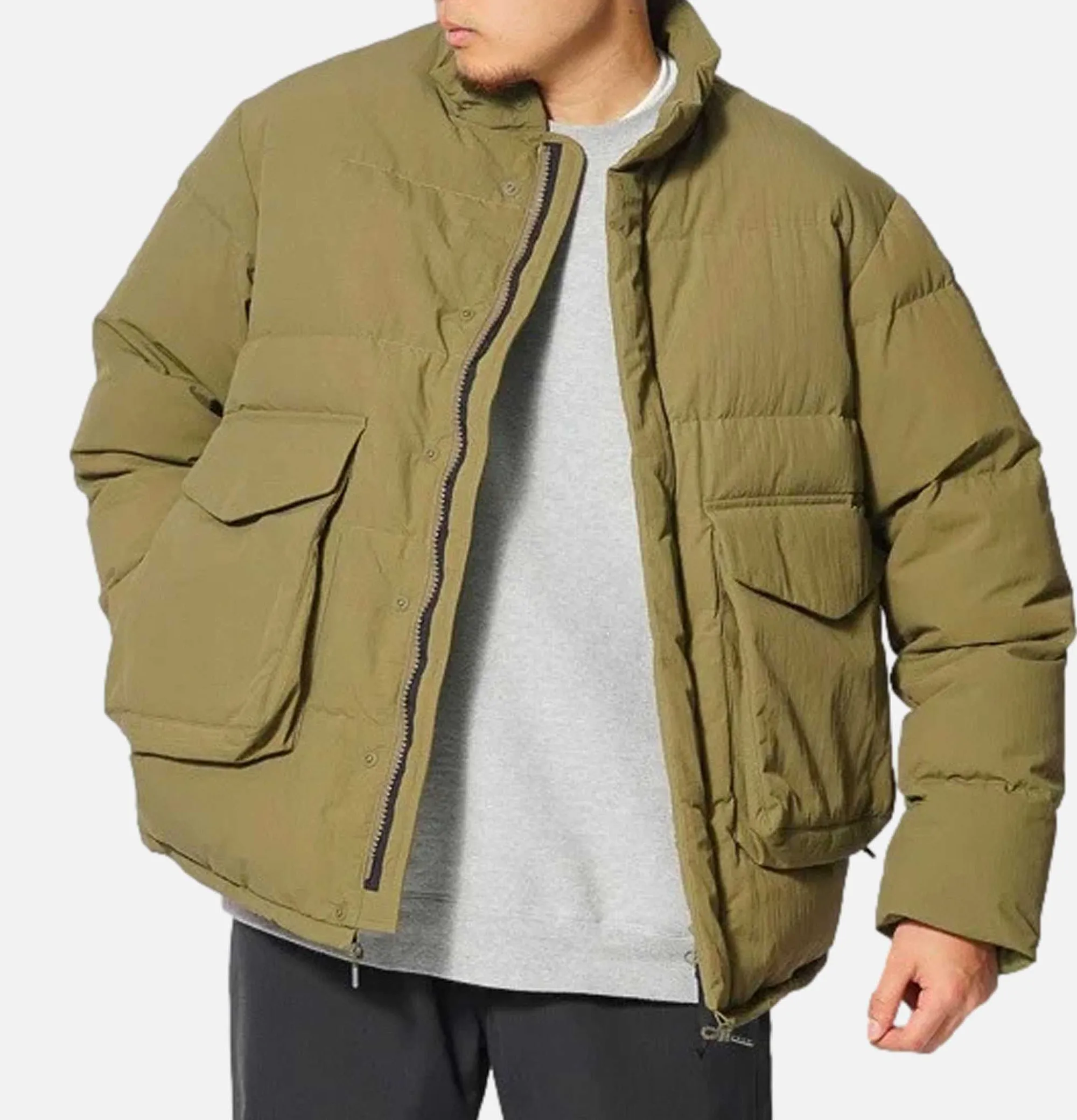 SNOW PEAK Recycled Down Jacket Olive